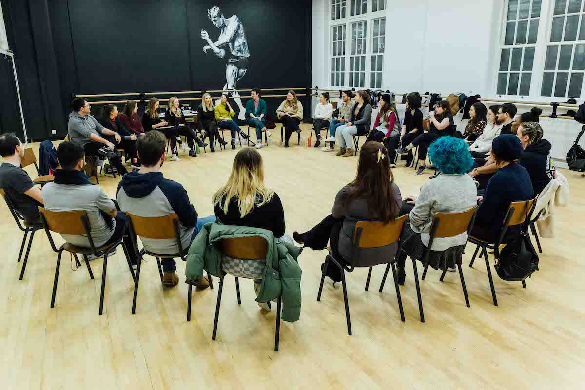 image of a class at City Academy in london